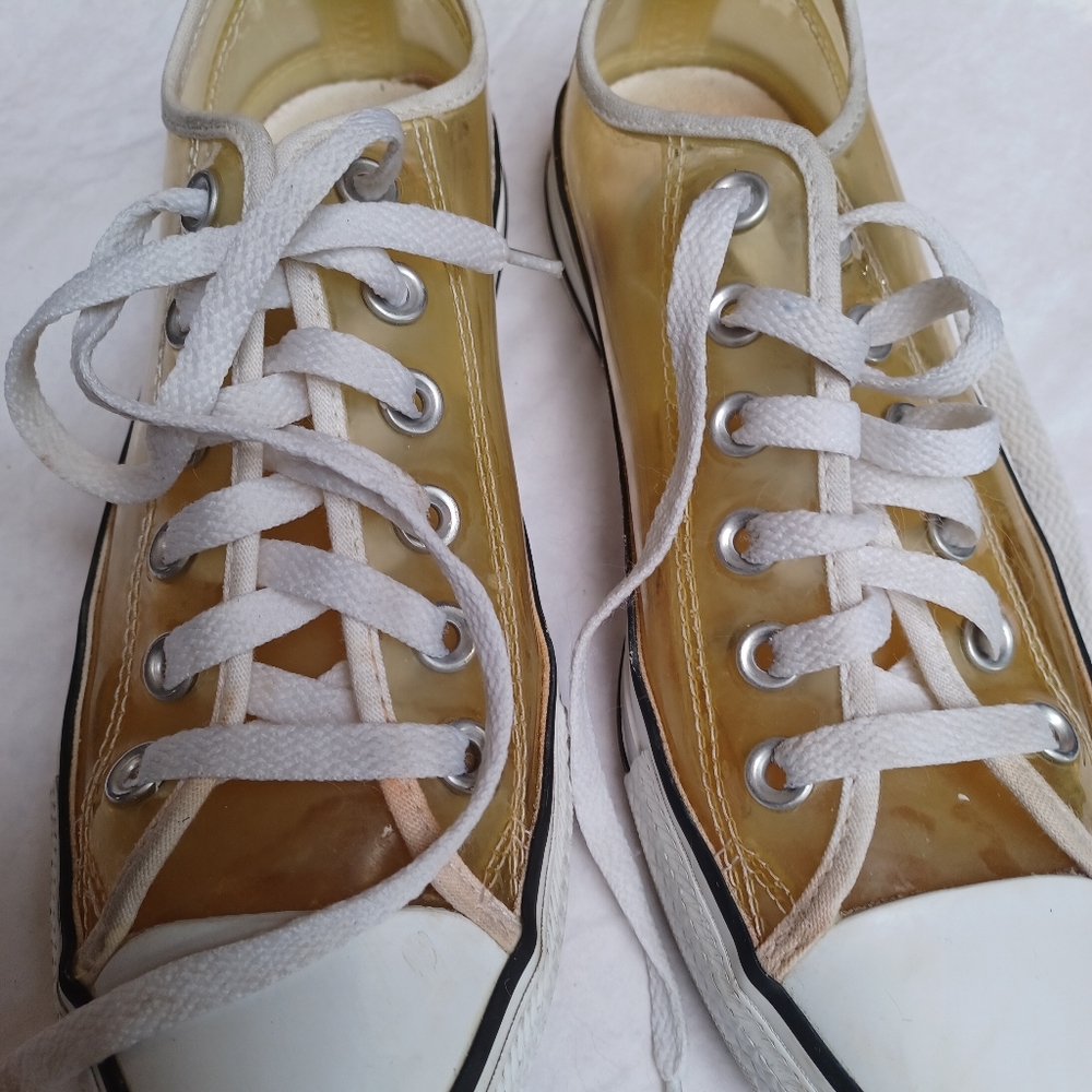 CONVERSE CLEAR LOW RISE SNEAKERS M5 W7